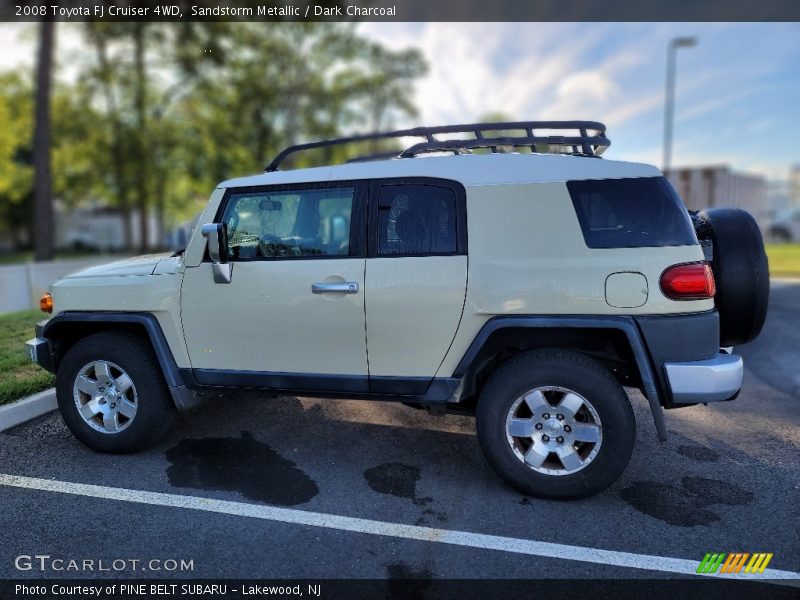 Sandstorm Metallic / Dark Charcoal 2008 Toyota FJ Cruiser 4WD
