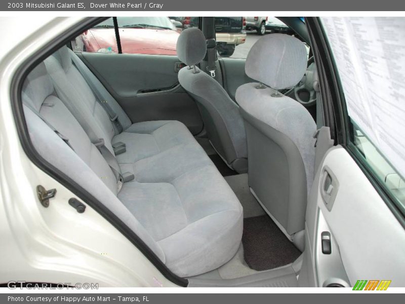 Dover White Pearl / Gray 2003 Mitsubishi Galant ES