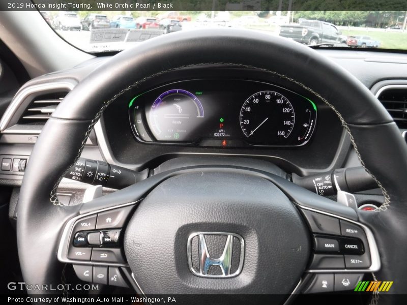 White Orchid Pearl / Black 2019 Honda Insight Touring