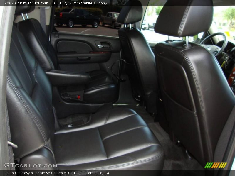 Summit White / Ebony 2007 Chevrolet Suburban 1500 LTZ