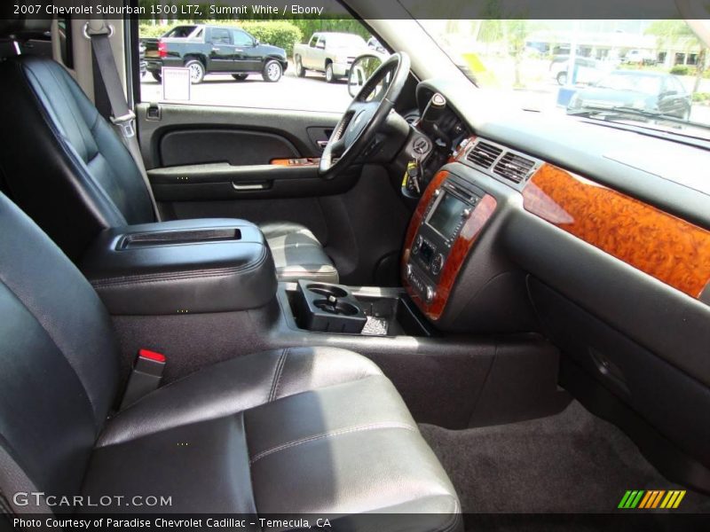 Summit White / Ebony 2007 Chevrolet Suburban 1500 LTZ