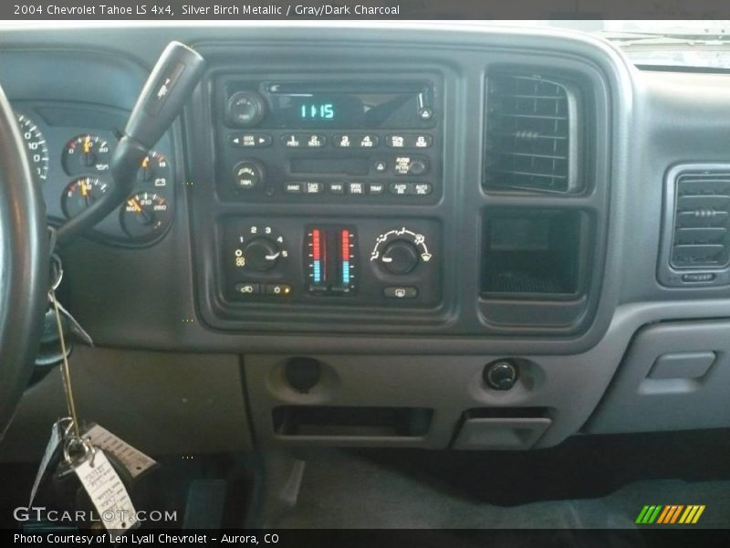 Silver Birch Metallic / Gray/Dark Charcoal 2004 Chevrolet Tahoe LS 4x4