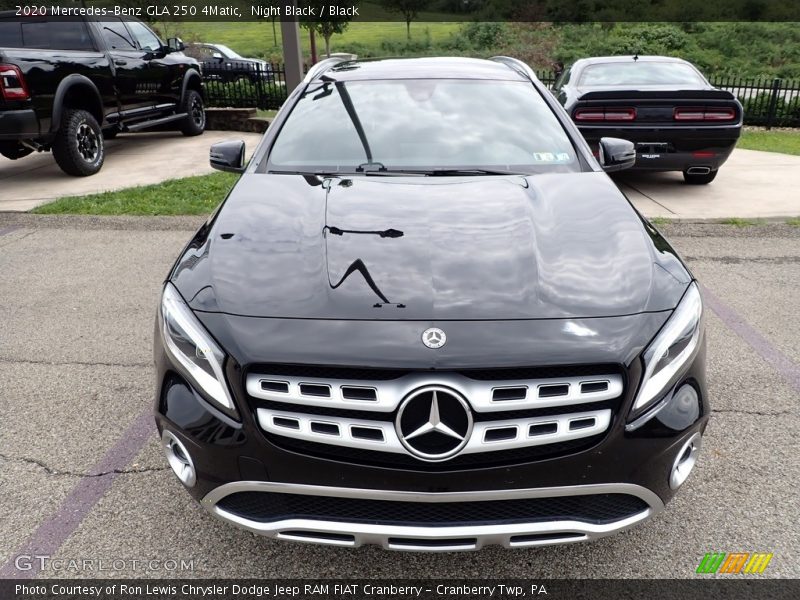Night Black / Black 2020 Mercedes-Benz GLA 250 4Matic