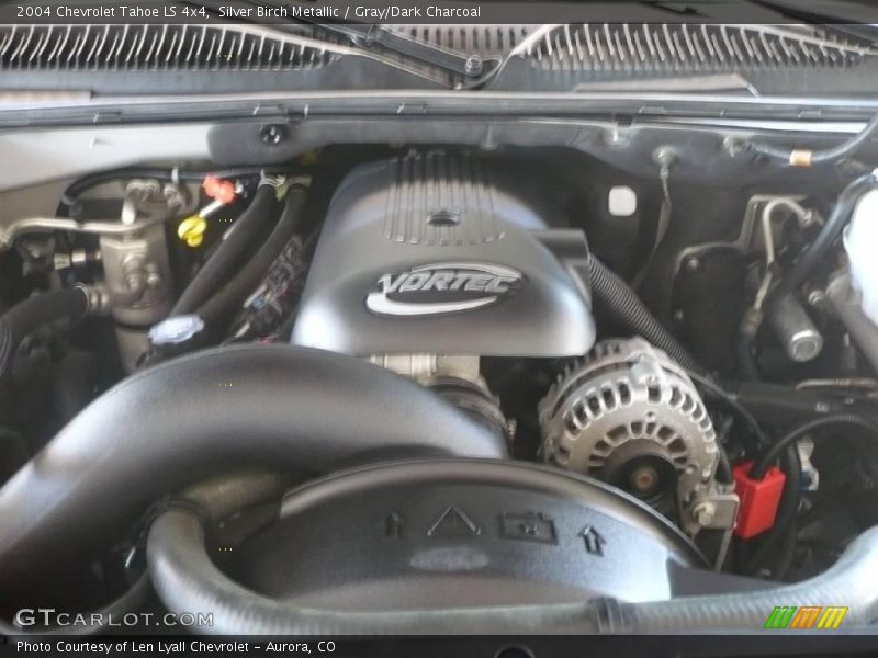 Silver Birch Metallic / Gray/Dark Charcoal 2004 Chevrolet Tahoe LS 4x4