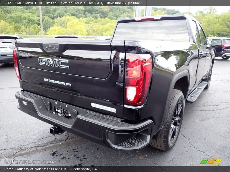 Onyx Black / Jet Black 2022 GMC Sierra 1500 Limited Elevation Double Cab 4WD