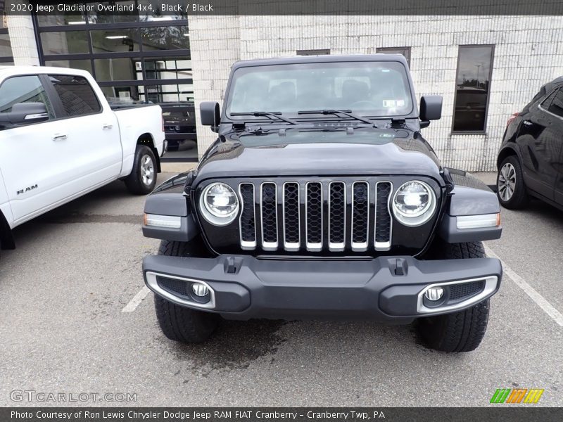 Black / Black 2020 Jeep Gladiator Overland 4x4