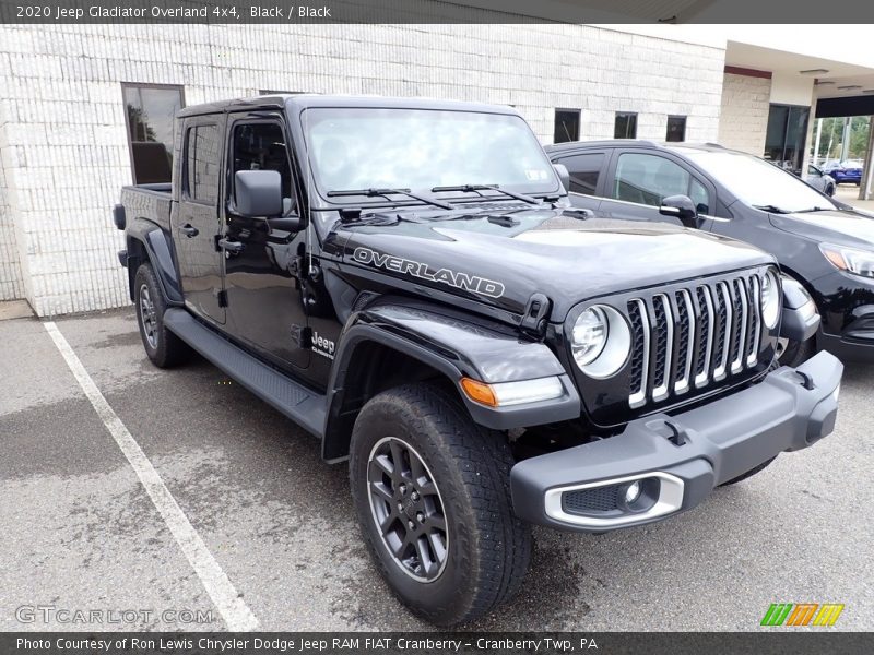 Black / Black 2020 Jeep Gladiator Overland 4x4