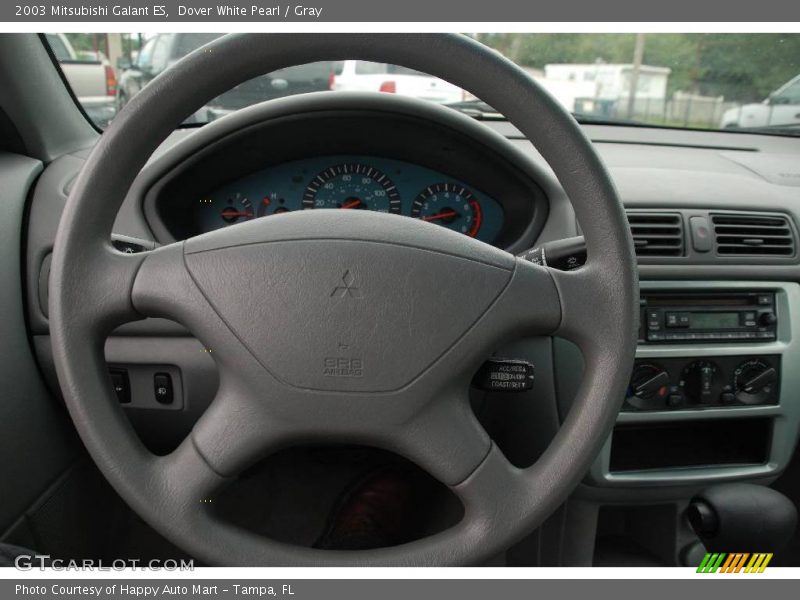 Dover White Pearl / Gray 2003 Mitsubishi Galant ES
