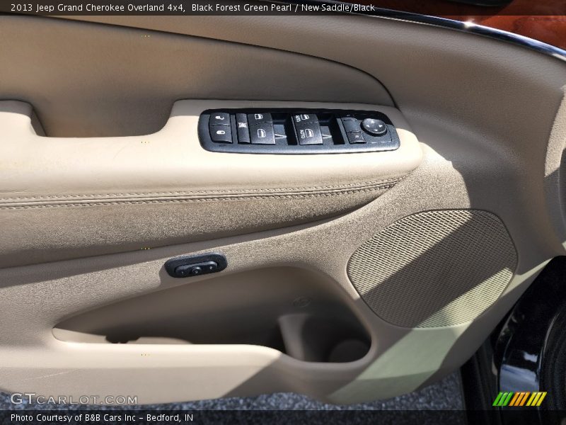 Black Forest Green Pearl / New Saddle/Black 2013 Jeep Grand Cherokee Overland 4x4