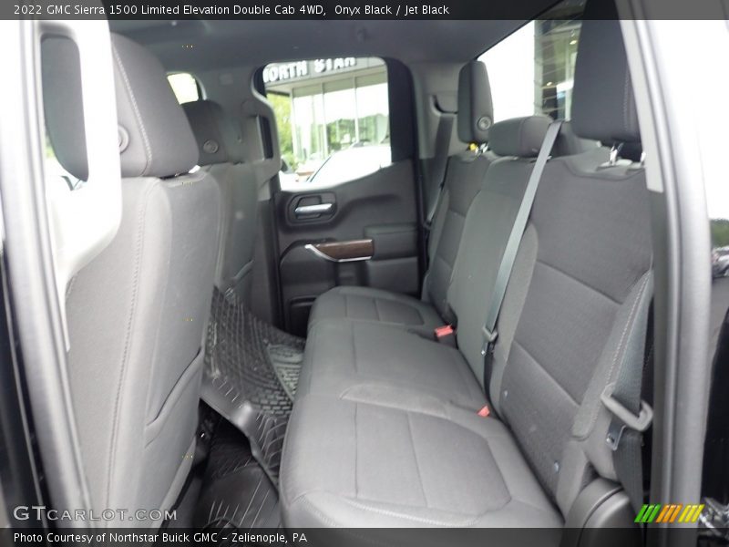 Onyx Black / Jet Black 2022 GMC Sierra 1500 Limited Elevation Double Cab 4WD