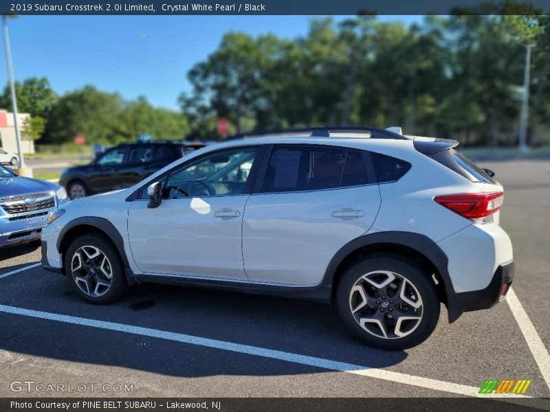 Crystal White Pearl / Black 2019 Subaru Crosstrek 2.0i Limited