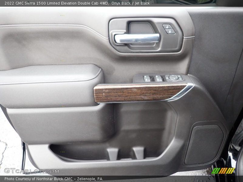 Onyx Black / Jet Black 2022 GMC Sierra 1500 Limited Elevation Double Cab 4WD