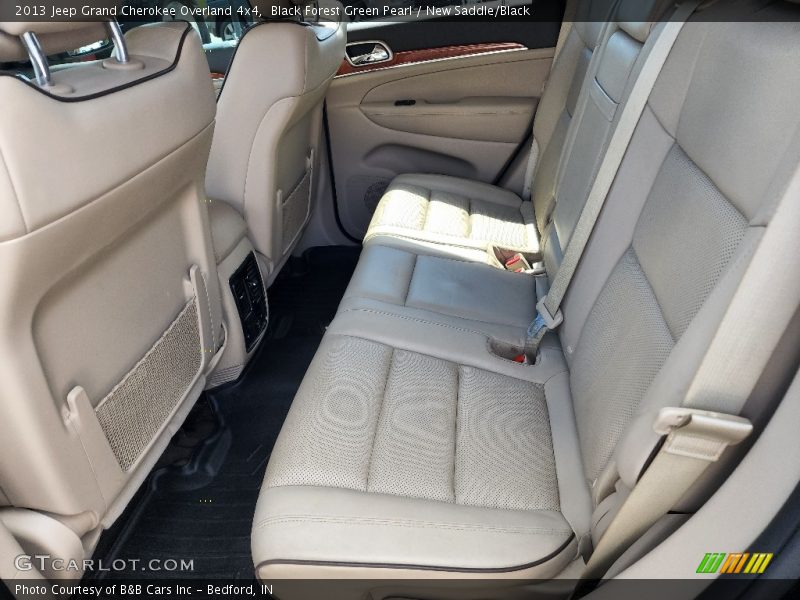 Black Forest Green Pearl / New Saddle/Black 2013 Jeep Grand Cherokee Overland 4x4