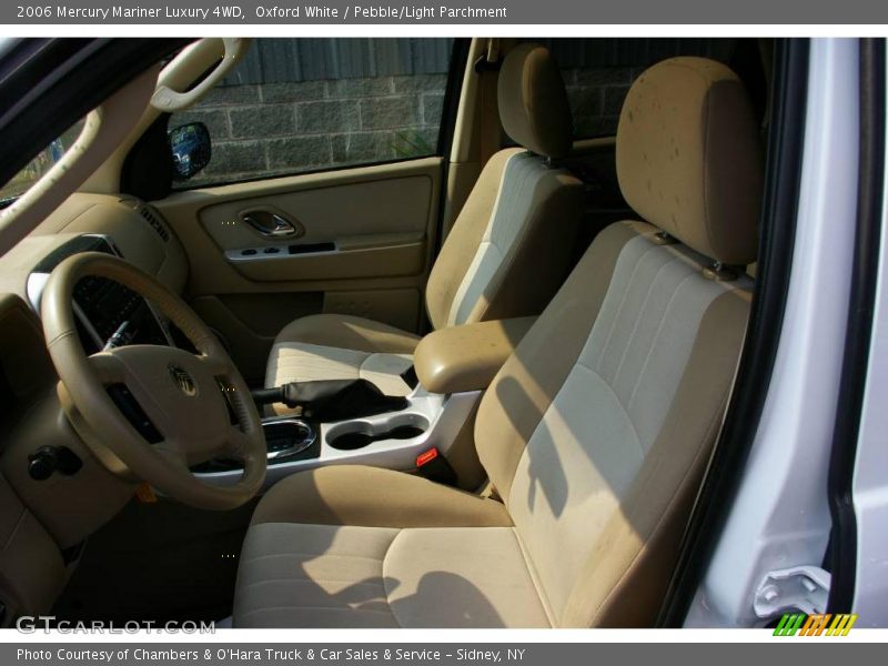 Oxford White / Pebble/Light Parchment 2006 Mercury Mariner Luxury 4WD