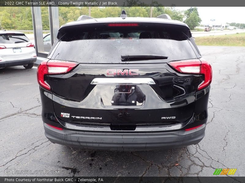 Ebony Twilight Metallic / Jet Black 2022 GMC Terrain SLE AWD