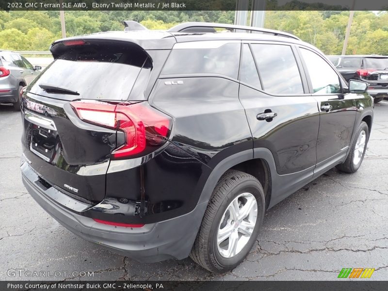 Ebony Twilight Metallic / Jet Black 2022 GMC Terrain SLE AWD