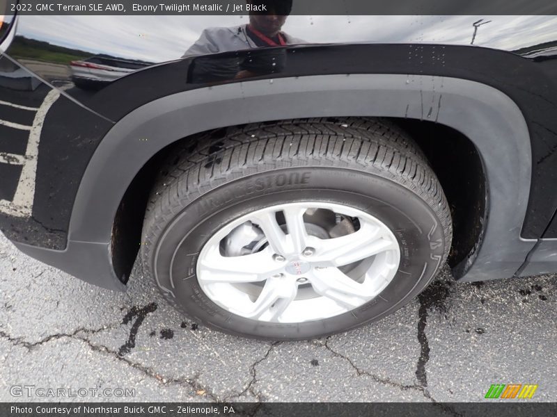 Ebony Twilight Metallic / Jet Black 2022 GMC Terrain SLE AWD