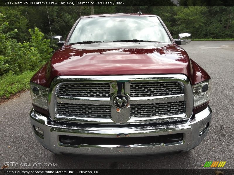 Delmonico Red Pearl / Black 2017 Ram 2500 Laramie Crew Cab 4x4