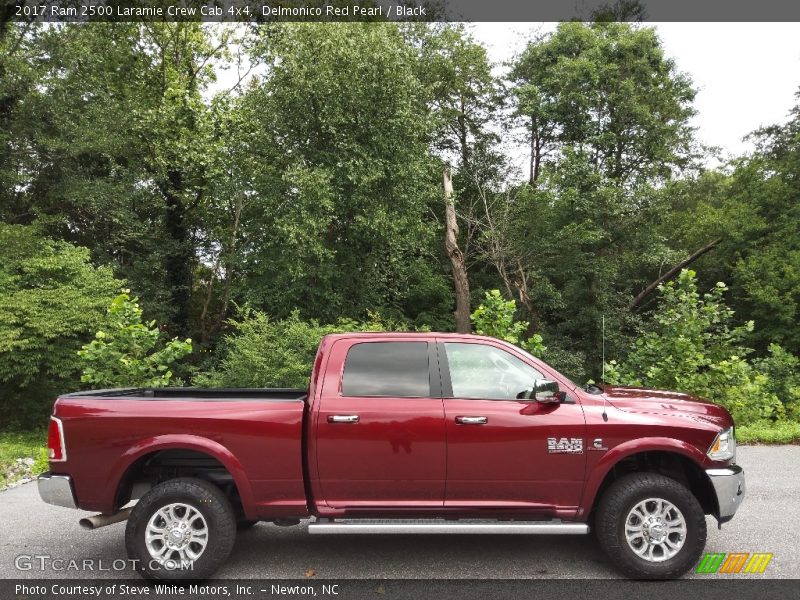 Delmonico Red Pearl / Black 2017 Ram 2500 Laramie Crew Cab 4x4