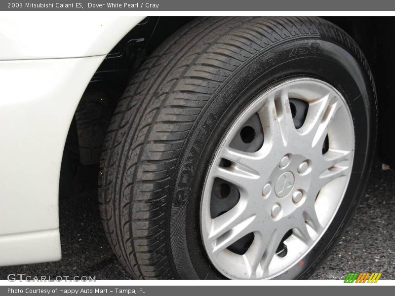 Dover White Pearl / Gray 2003 Mitsubishi Galant ES