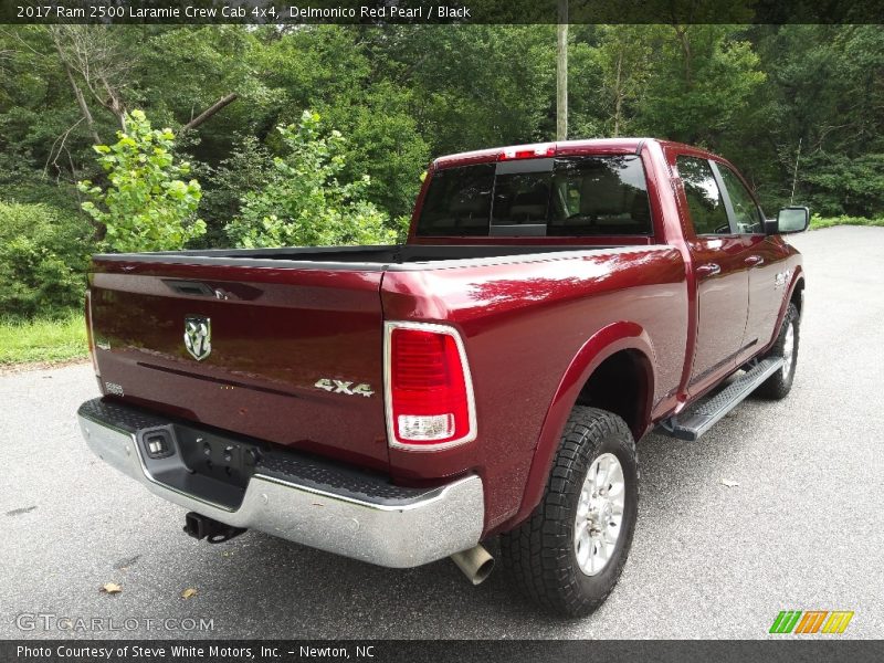 Delmonico Red Pearl / Black 2017 Ram 2500 Laramie Crew Cab 4x4