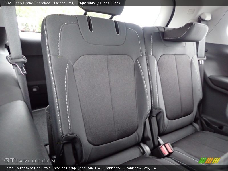 Bright White / Global Black 2022 Jeep Grand Cherokee L Laredo 4x4