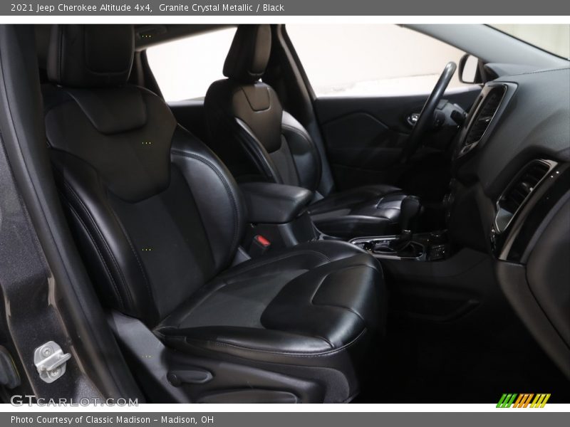 Granite Crystal Metallic / Black 2021 Jeep Cherokee Altitude 4x4