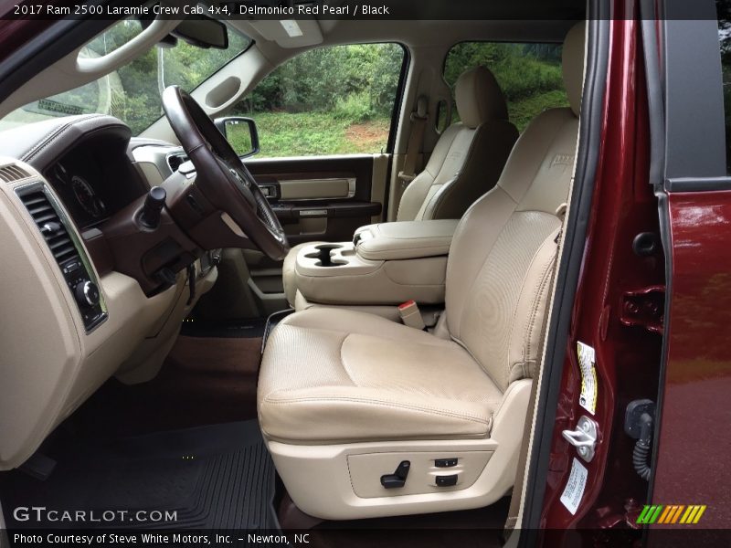 Delmonico Red Pearl / Black 2017 Ram 2500 Laramie Crew Cab 4x4