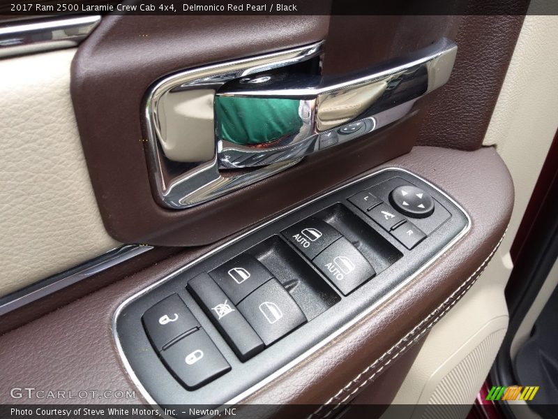 Delmonico Red Pearl / Black 2017 Ram 2500 Laramie Crew Cab 4x4