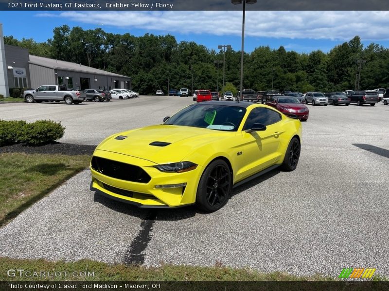 Grabber Yellow / Ebony 2021 Ford Mustang GT Fastback