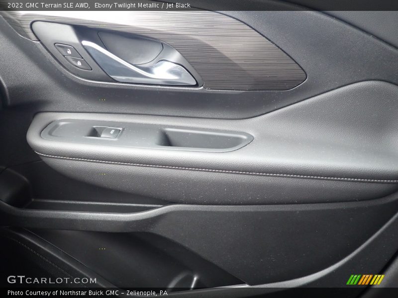 Ebony Twilight Metallic / Jet Black 2022 GMC Terrain SLE AWD
