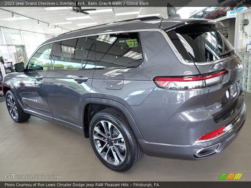 Baltic Gray Metallic / Global Black 2023 Jeep Grand Cherokee L Overland 4x4