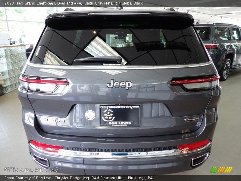 Baltic Gray Metallic / Global Black 2023 Jeep Grand Cherokee L Overland 4x4