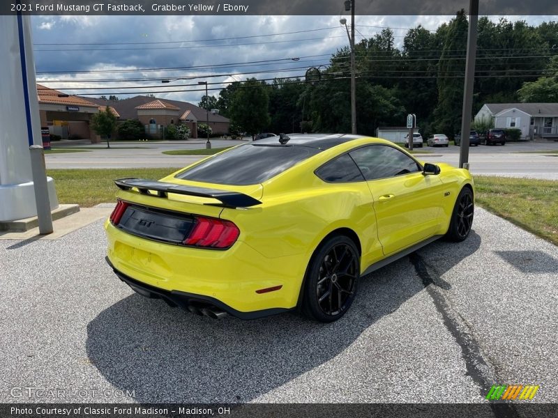 Grabber Yellow / Ebony 2021 Ford Mustang GT Fastback