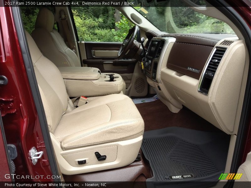 Delmonico Red Pearl / Black 2017 Ram 2500 Laramie Crew Cab 4x4