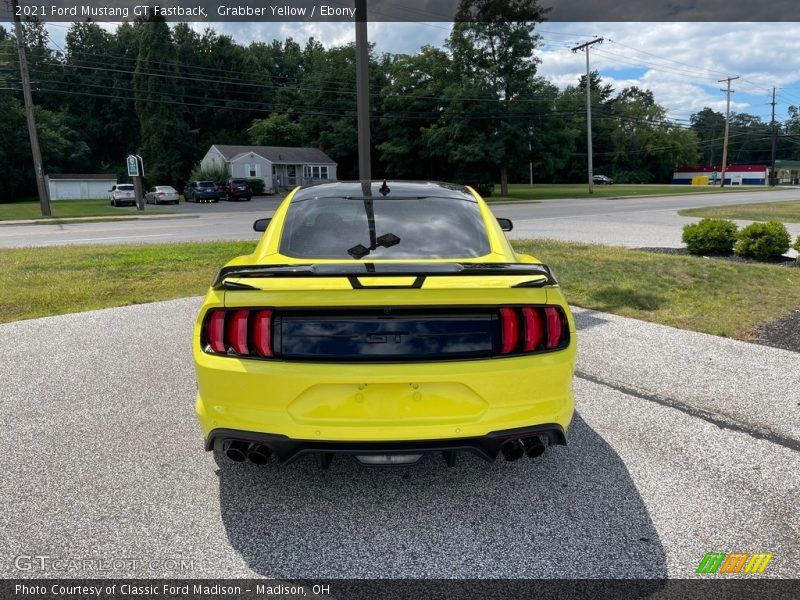 Grabber Yellow / Ebony 2021 Ford Mustang GT Fastback