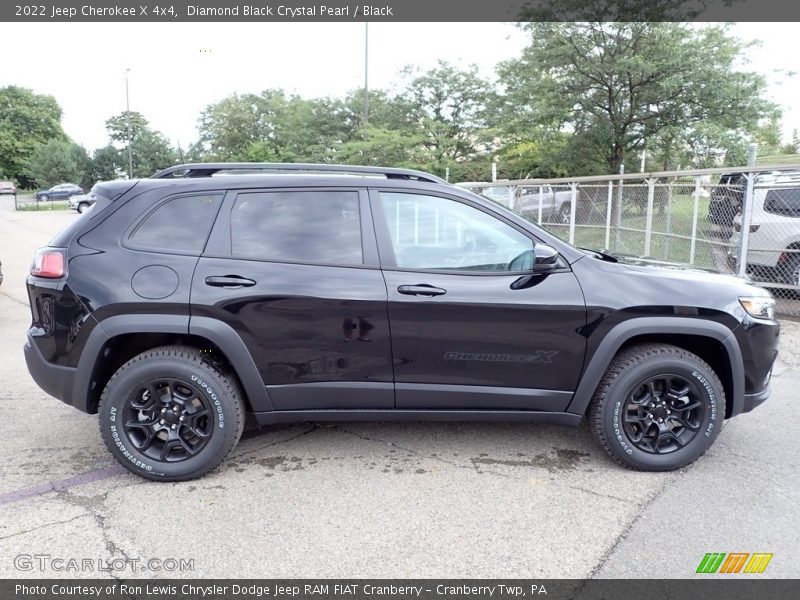  2022 Cherokee X 4x4 Diamond Black Crystal Pearl