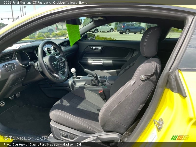 Grabber Yellow / Ebony 2021 Ford Mustang GT Fastback