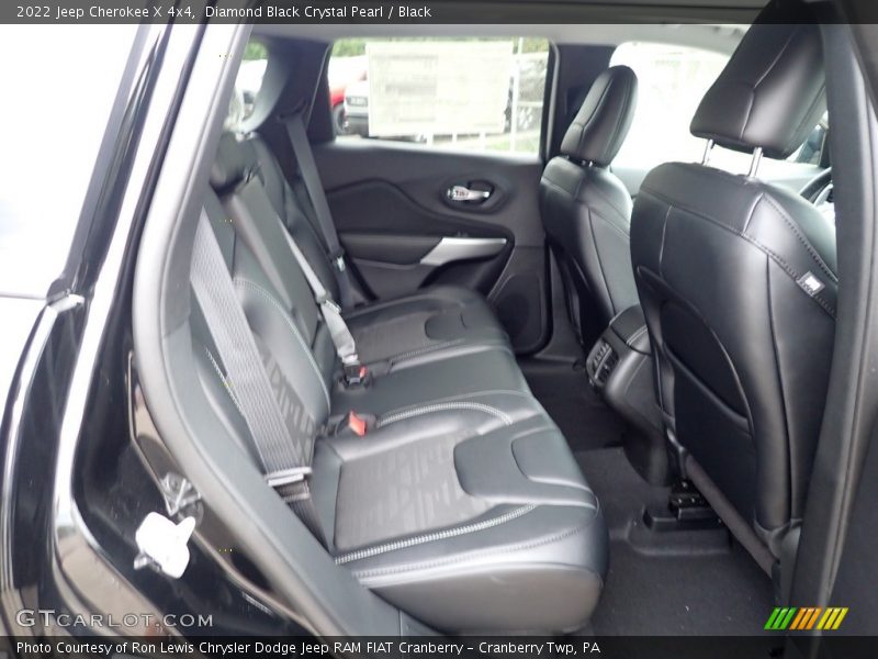 Rear Seat of 2022 Cherokee X 4x4