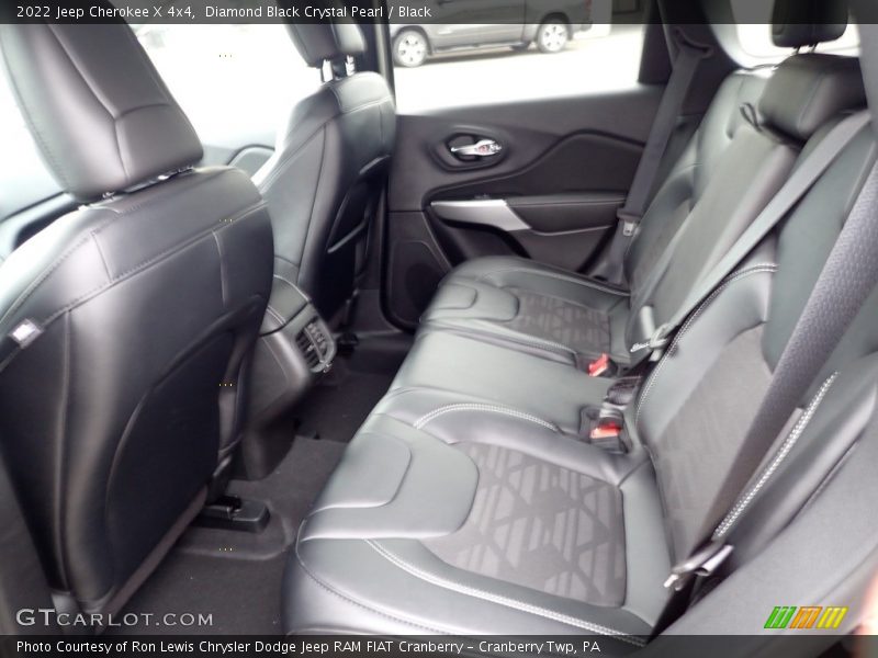 Rear Seat of 2022 Cherokee X 4x4