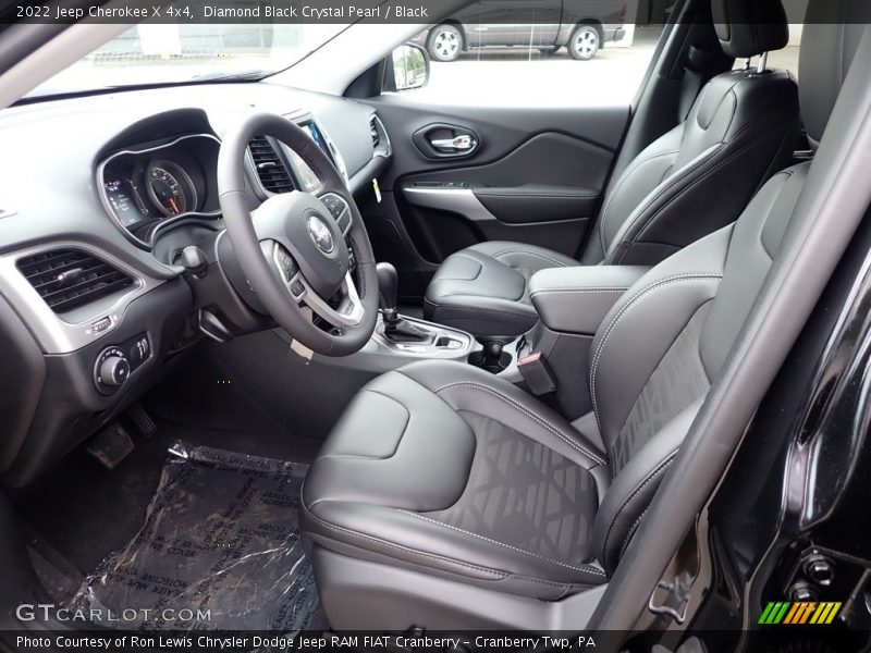  2022 Cherokee X 4x4 Black Interior