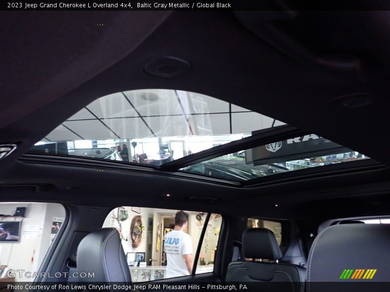 Baltic Gray Metallic / Global Black 2023 Jeep Grand Cherokee L Overland 4x4
