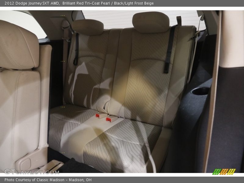 Brilliant Red Tri-Coat Pearl / Black/Light Frost Beige 2012 Dodge Journey SXT AWD