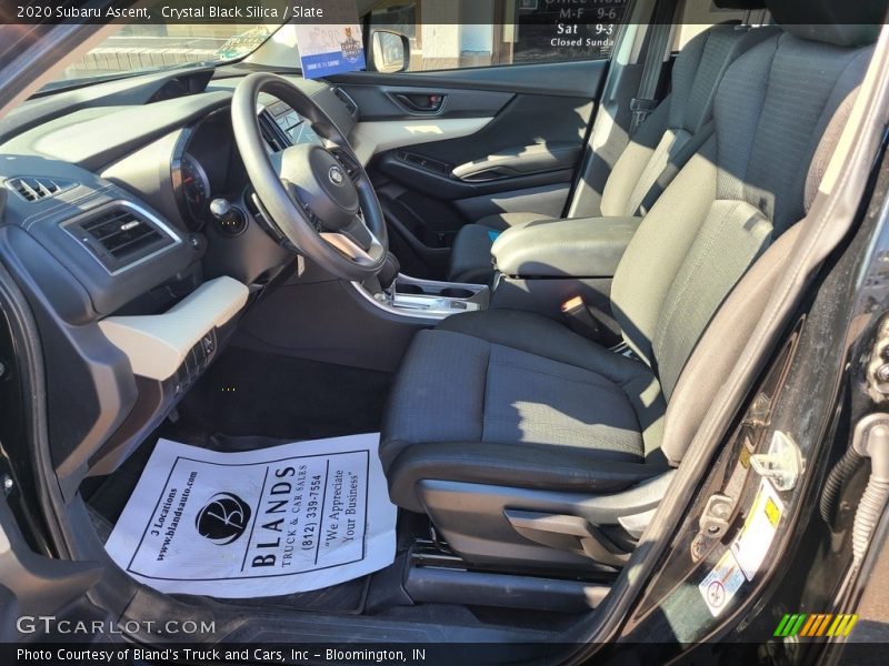 Crystal Black Silica / Slate 2020 Subaru Ascent