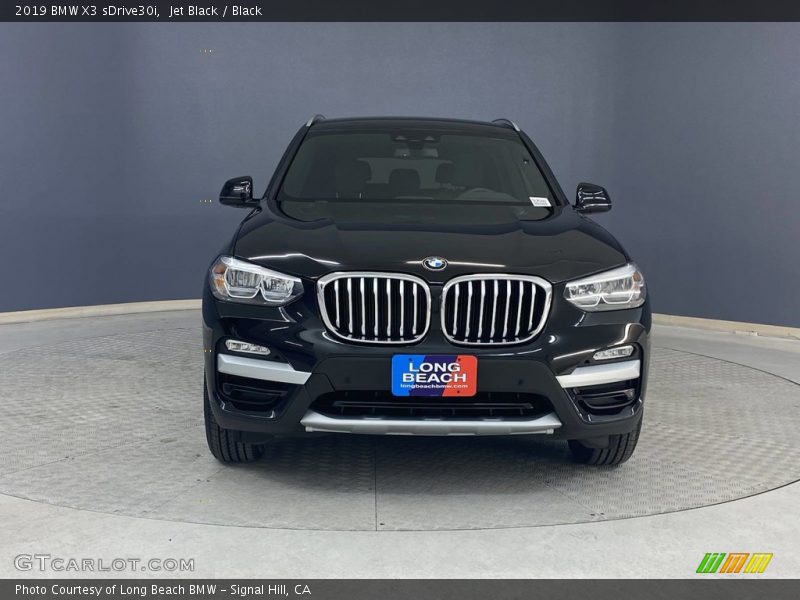 Jet Black / Black 2019 BMW X3 sDrive30i