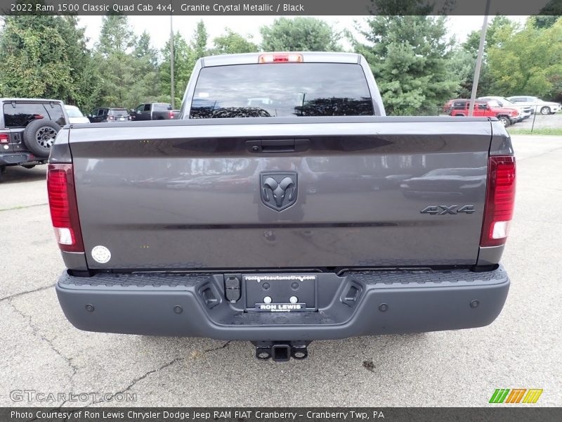 Granite Crystal Metallic / Black 2022 Ram 1500 Classic Quad Cab 4x4