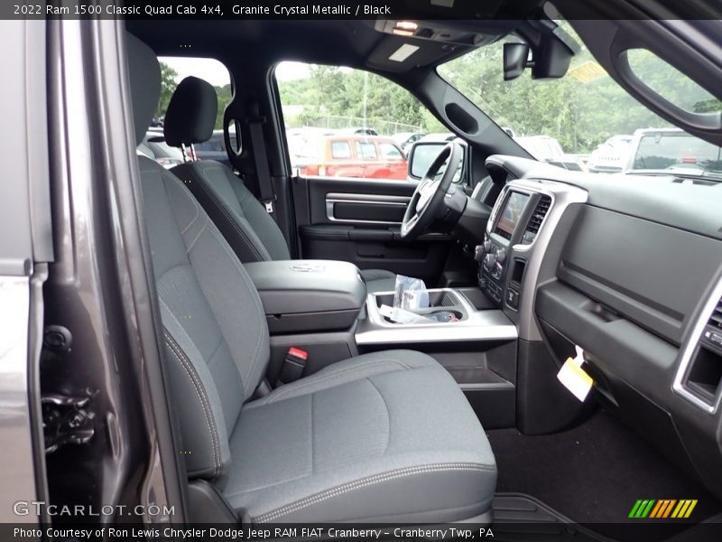 Granite Crystal Metallic / Black 2022 Ram 1500 Classic Quad Cab 4x4