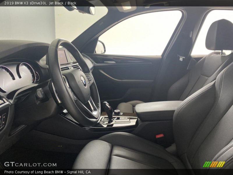 Jet Black / Black 2019 BMW X3 sDrive30i