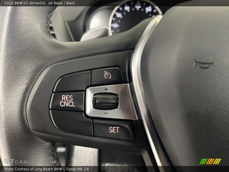 Jet Black / Black 2019 BMW X3 sDrive30i