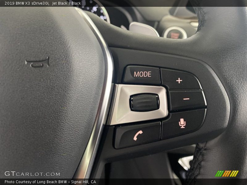 Jet Black / Black 2019 BMW X3 sDrive30i